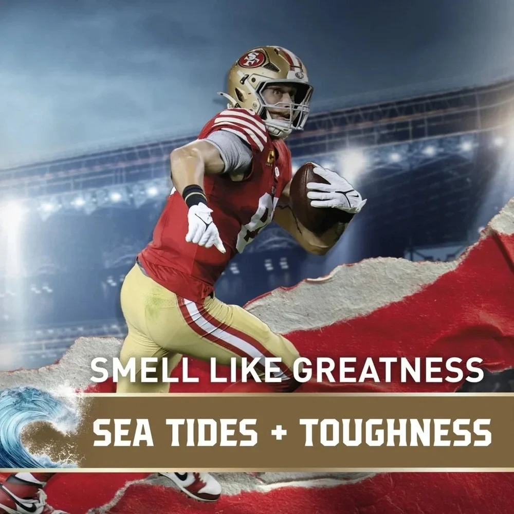 Old Spice NFL George Kittle Collectors Ed Aluminum Free Body Spray 5.1 oz (2 Pk)